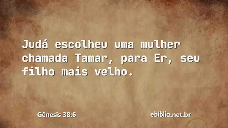 Gênesis 38:6