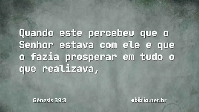 Gênesis 39:3