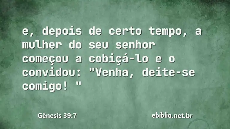 Gênesis 39:7