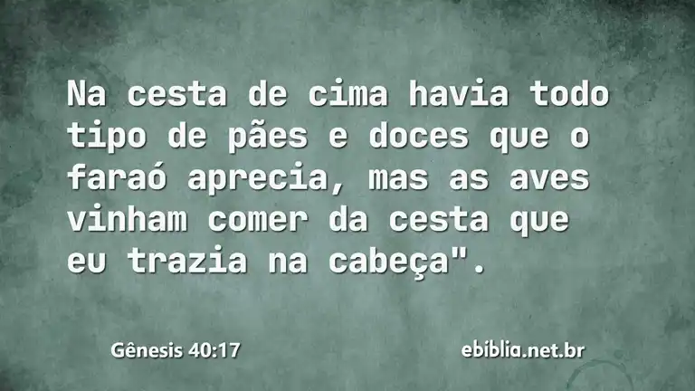 Gênesis 40:17