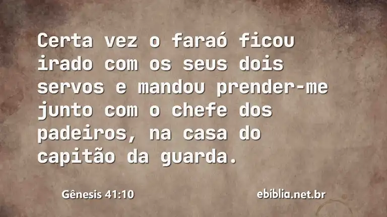 Gênesis 41:10