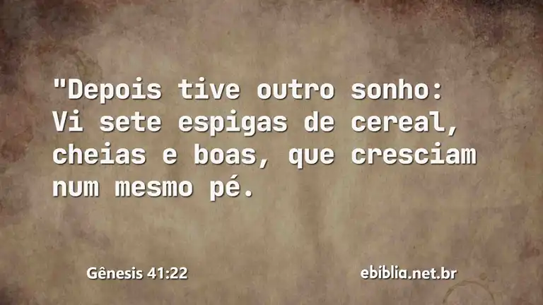 Gênesis 41:22