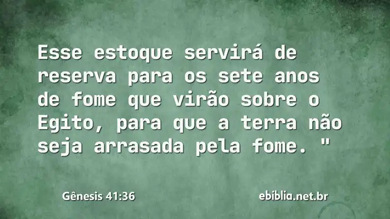 Gênesis 41:36