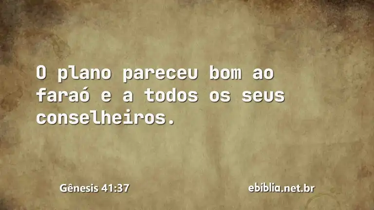 Gênesis 41:37