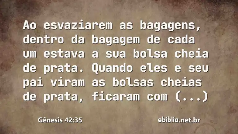 Gênesis 42:35