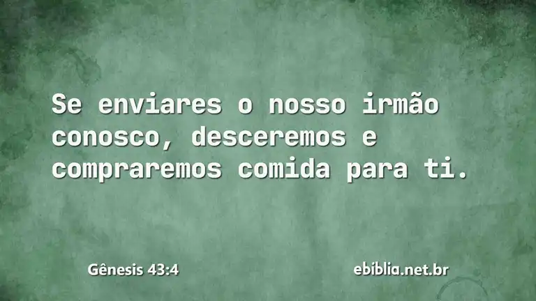 Gênesis 43:4