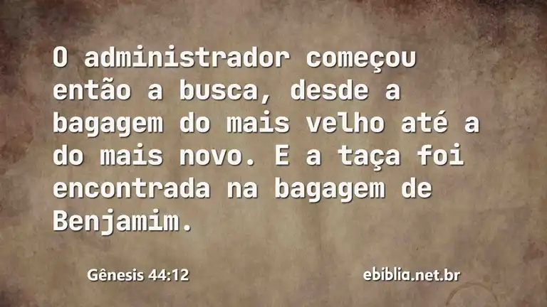 Gênesis 44:12