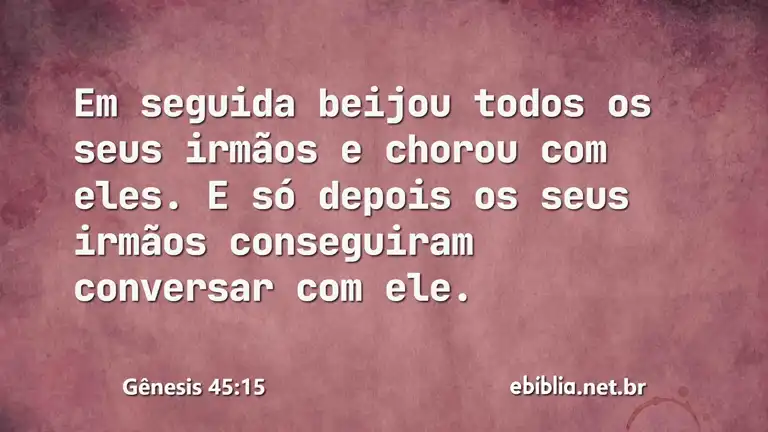 Gênesis 45:15