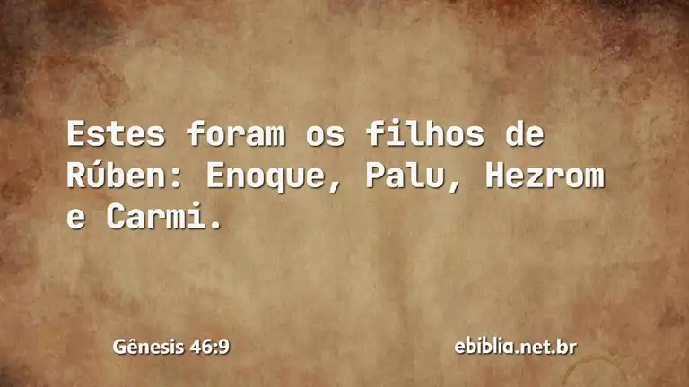 Gênesis 46:9