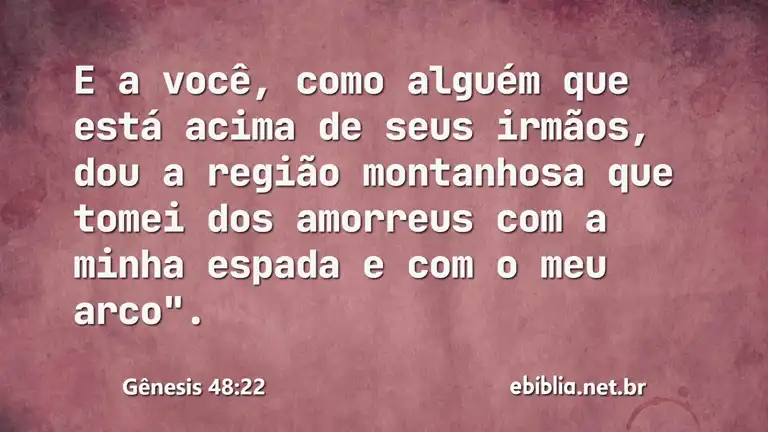 Gênesis 48:22