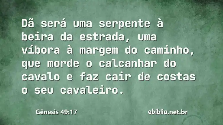 Gênesis 49:17