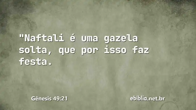 Gênesis 49:21