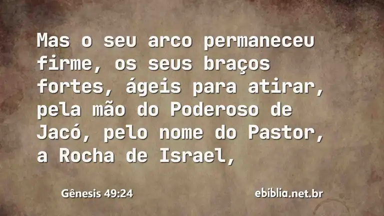 Gênesis 49:24