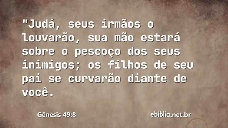 Gênesis 49:8