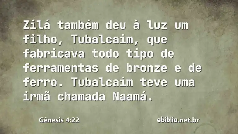 Gênesis 4:22