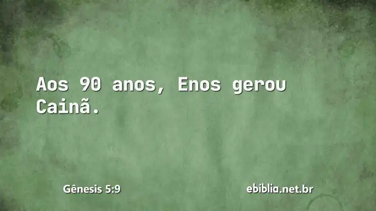 Gênesis 5:9