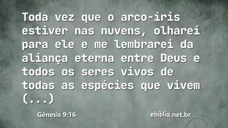 Gênesis 9:16