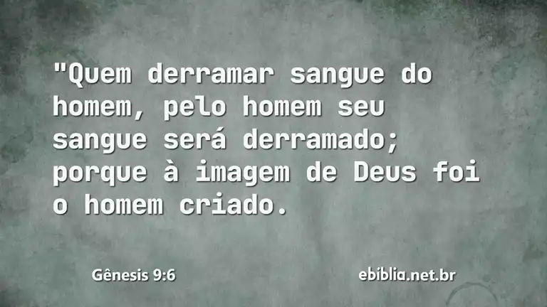 Gênesis 9:6