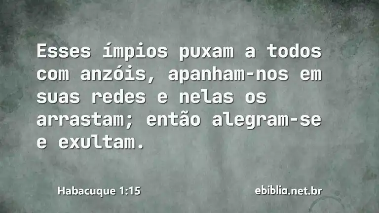 Habacuque 1:15