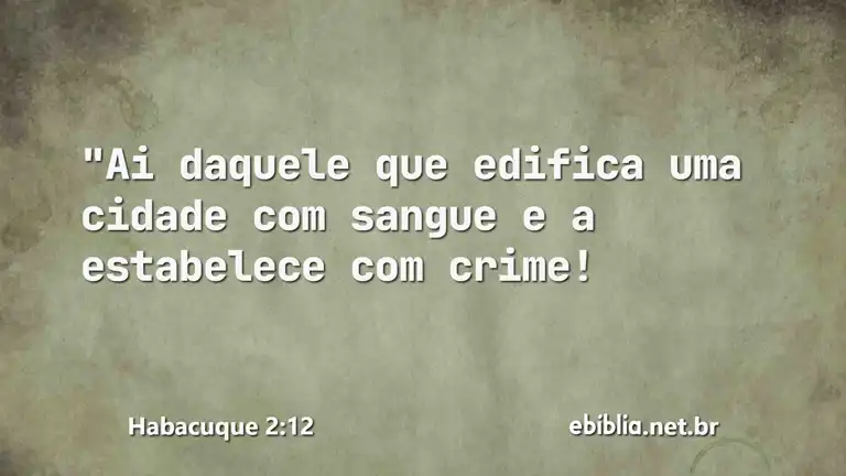 Habacuque 2:12