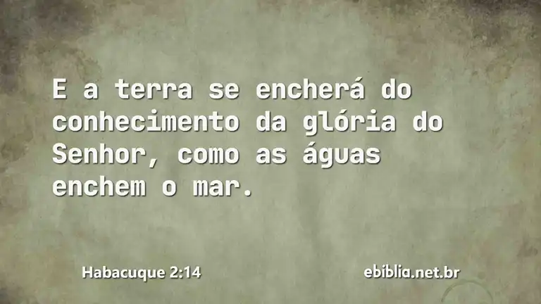 Habacuque 2:14