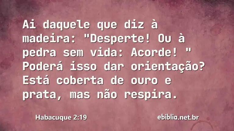 Habacuque 2:19