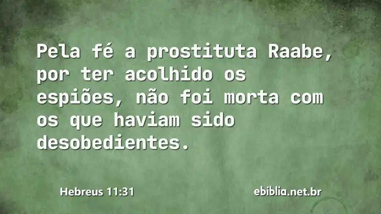 Hebreus 11:31