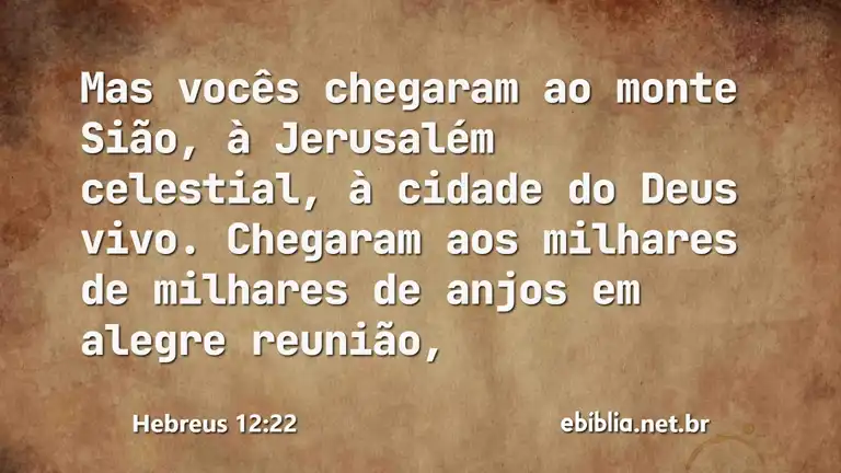 Hebreus 12:22