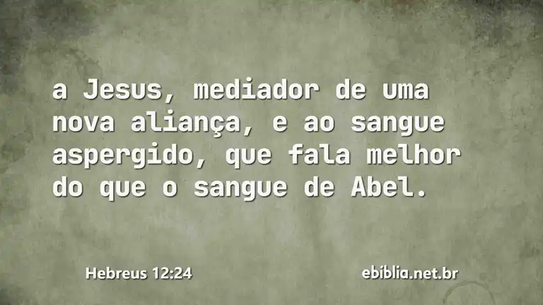 Hebreus 12:24