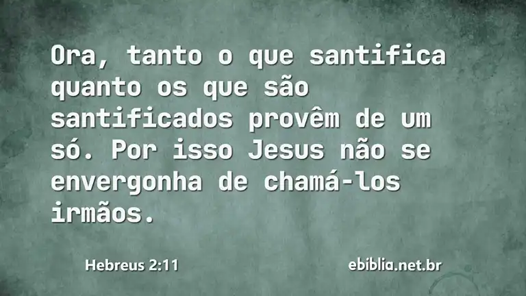 Hebreus 2:11