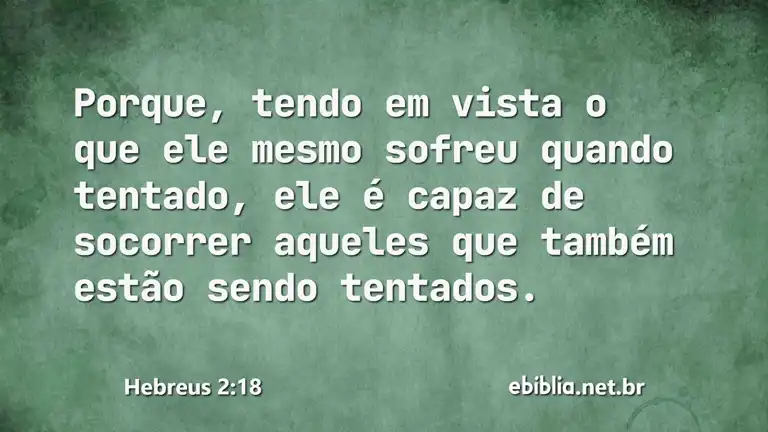 Hebreus 2:18