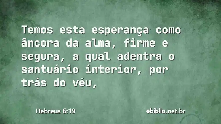 Hebreus 6:19