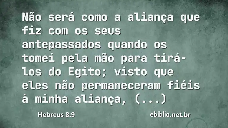 Hebreus 8:9