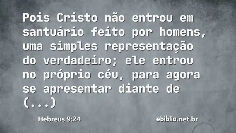 Hebreus 9:24