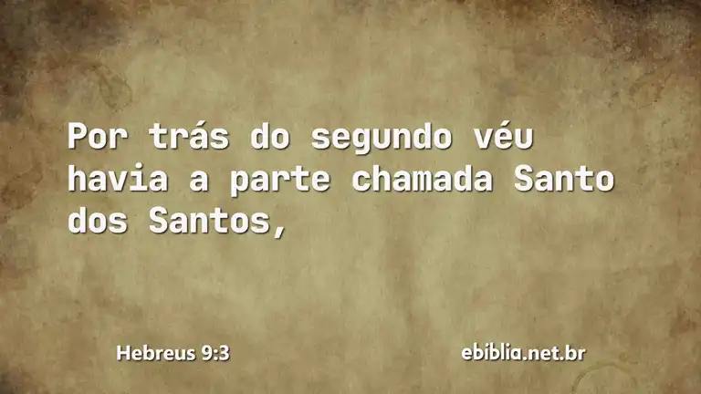 Hebreus 9:3