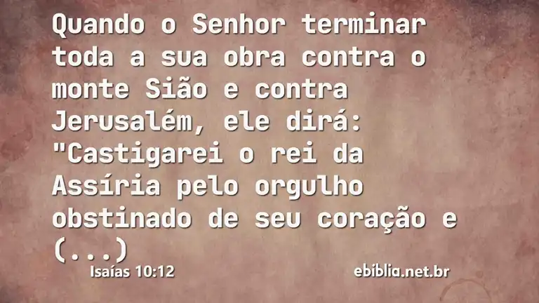 Isaías 10:12