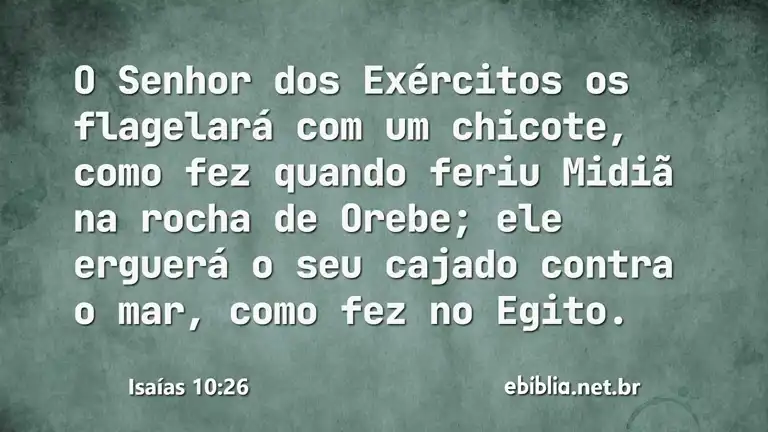 Isaías 10:26