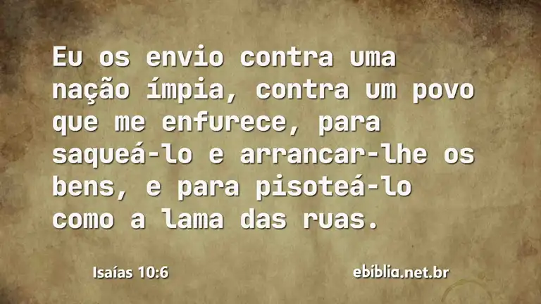 Isaías 10:6