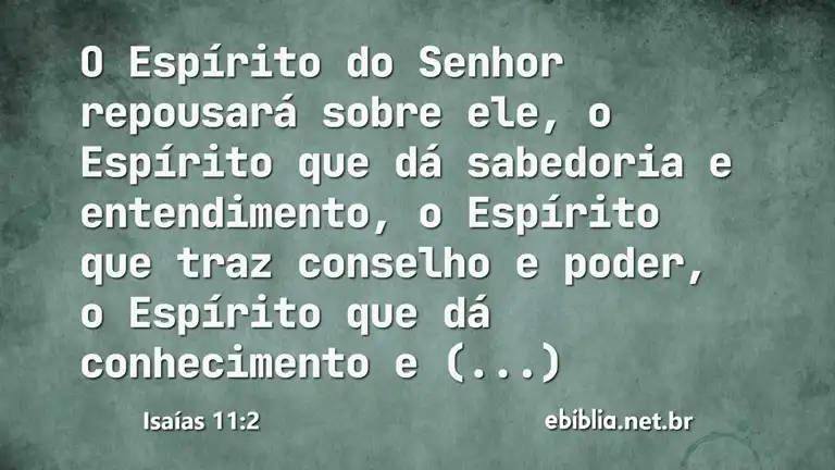 Isaías 11:2