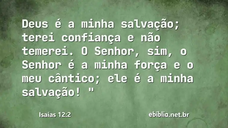 Isaías 12:2