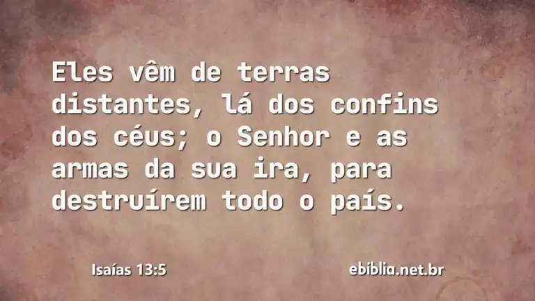 Isaías 13:5