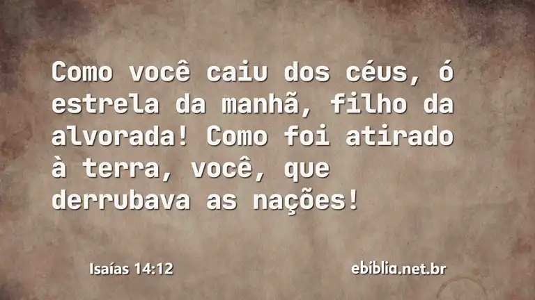 Isaías 14:12