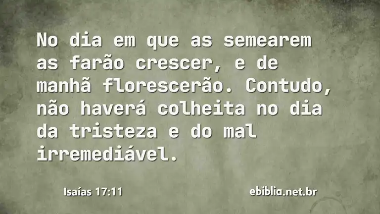 Isaías 17:11