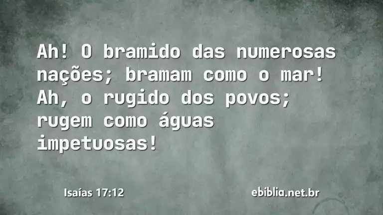 Isaías 17:12