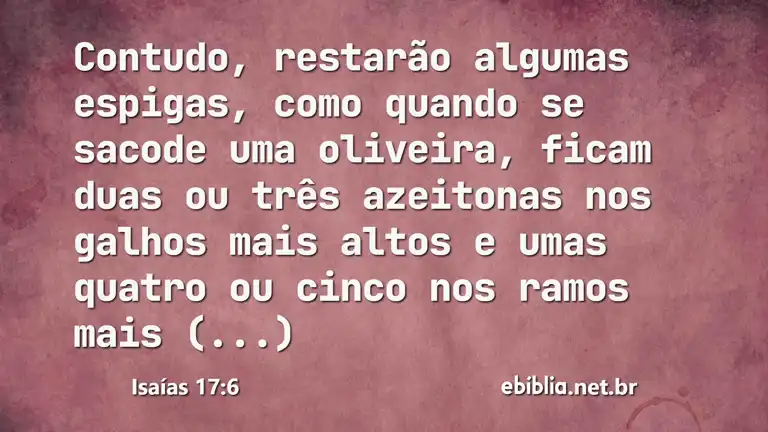 Isaías 17:6