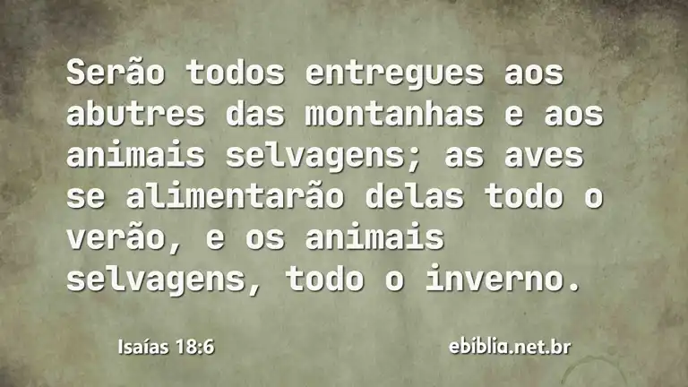 Isaías 18:6