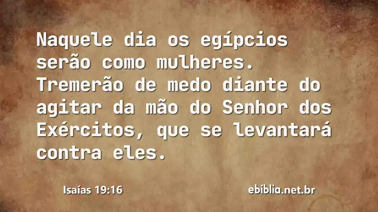 Isaías 19:16