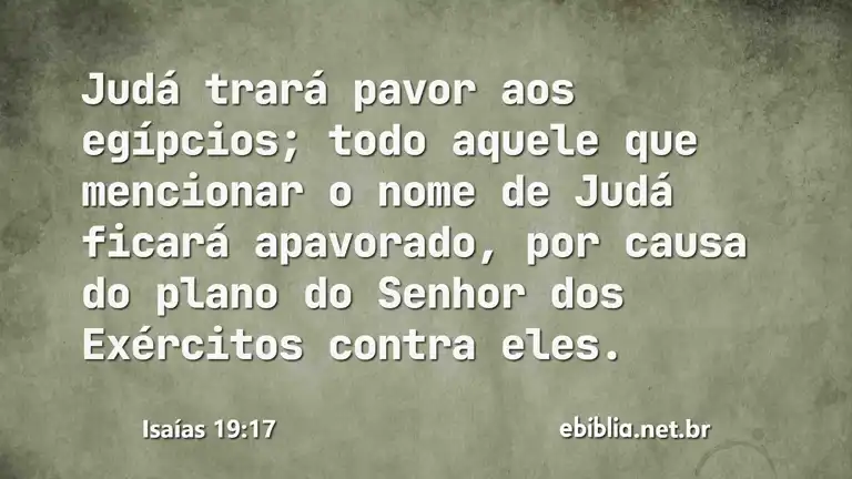 Isaías 19:17