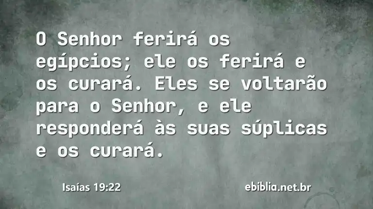 Isaías 19:22