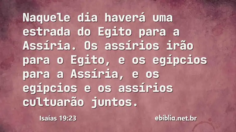 Isaías 19:23